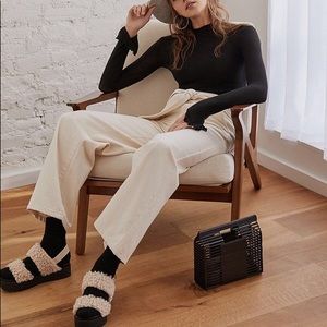 BDG High + Wide Tie Belt Jean